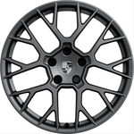 20-/21-inch RS Spyder wheels in Darksilver (satin)