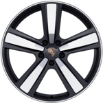 22-inch Exclusive Design Sport wheels painted in Chromite Black Metallic