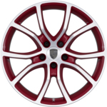 21-inch Cayenne Exclusive Design wheels painted in exterior colour