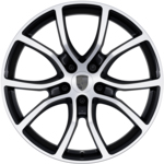 21-inch Cayenne Exclusive Design wheels in Black (high-gloss)