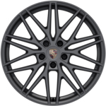21-inch RS Spyder Design wheels painted in Vesuvius Grey