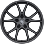 20-inch Cayenne S wheels in Vesuvius Grey