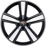 22-inch Exclusive Design Sport wheels painted in Black (high-gloss)