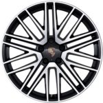 22 英寸 911 Turbo Design 车轮，包括与车身同色的轮眉