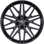 21 英寸晶石黑金属漆 RS Spyder Design 车轮