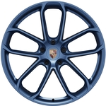 22 英寸靛蓝色涂漆 GT Design 车轮