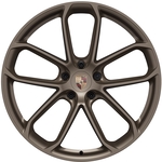 22-inch GT Design Wheels painted in Desert Brown