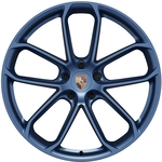 22-inch GT Design Wheels painted in Indigo Blue