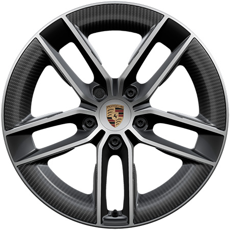 20-/21-inch Carrera Exclusive Design Wheels with carbon blades