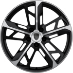 Rodas de 21 polegadas no design Cross Turismo.