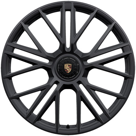 带中央锁止装置的 21 英寸 Panamera Turbo S 车轮