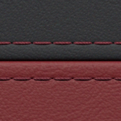 Extended Leather Package Black/Bordeaux Red
