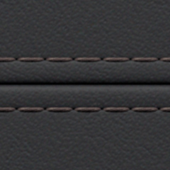 Leather Package in Black with Turbonite Accents