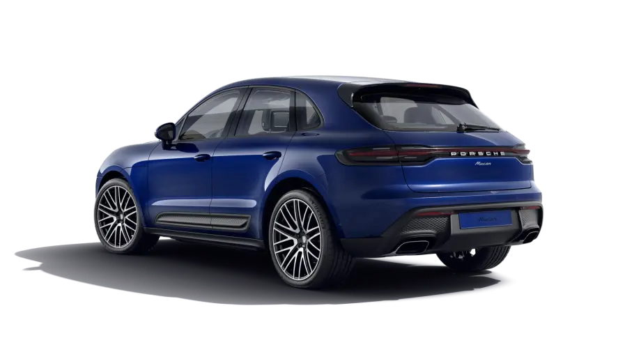 Macan back view