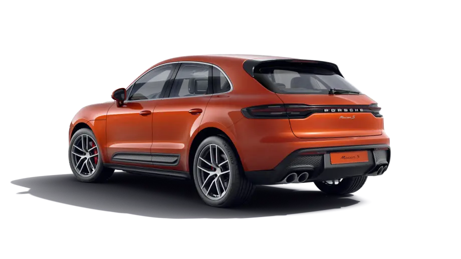 Macan S back view