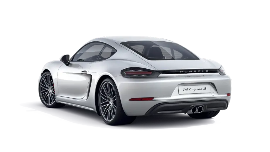 718 Cayman S 后视图