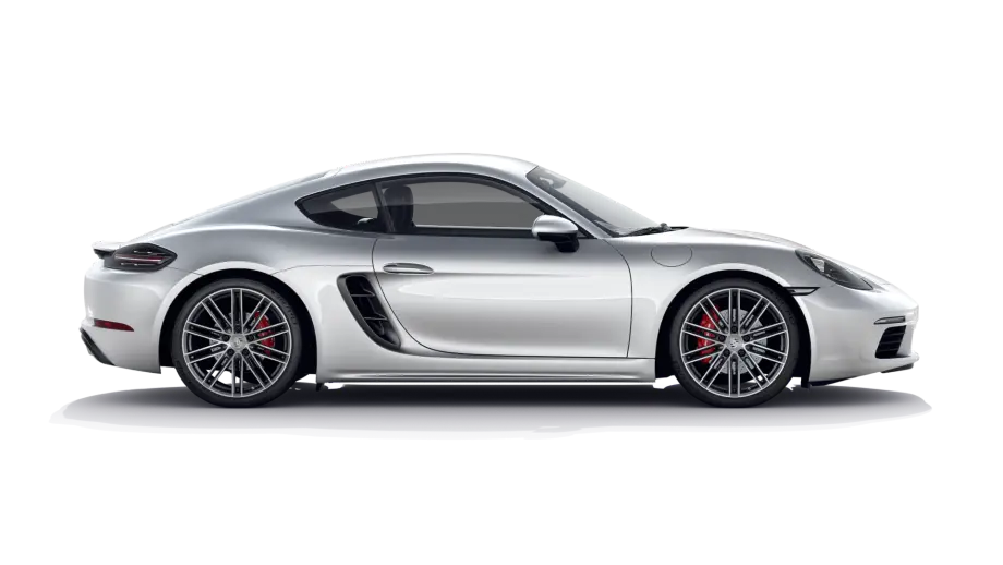 718 Cayman S 侧视图