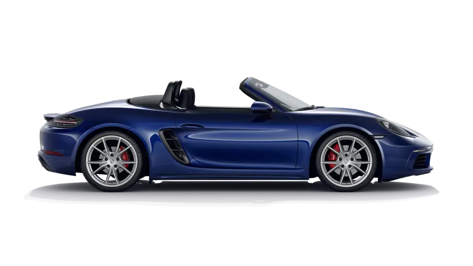 718 Boxster S 侧视图