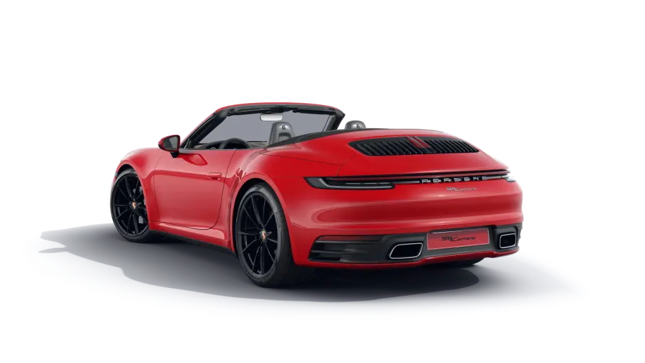 911 Carrera Cabriolet 后视图