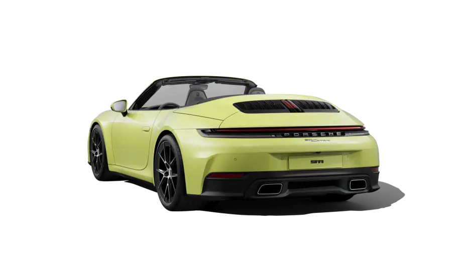 911 Carrera Cabriolet 后视图