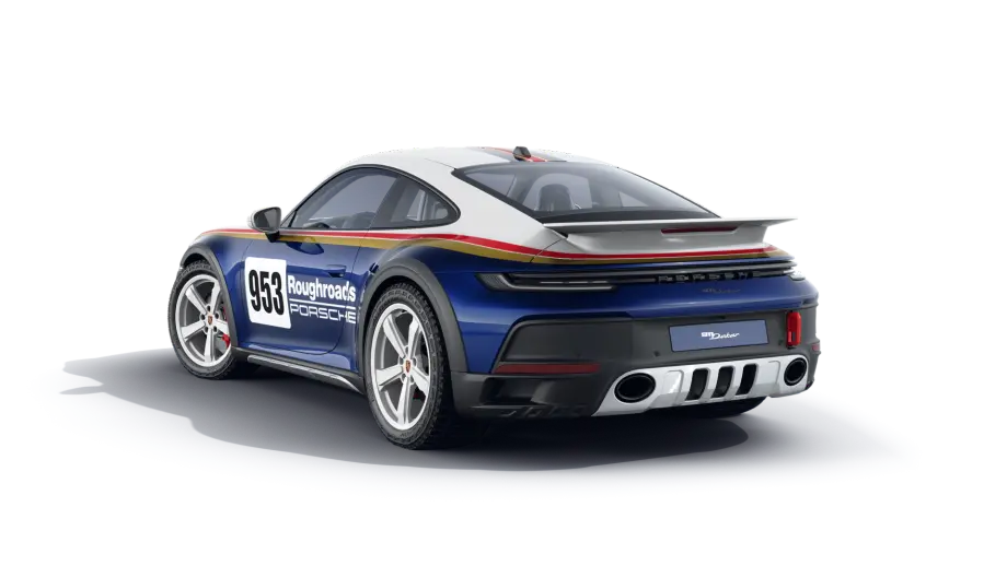 911 Dakar 后视图