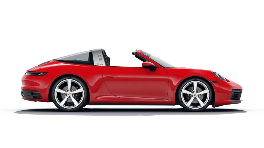 911 Targa 4 侧视图