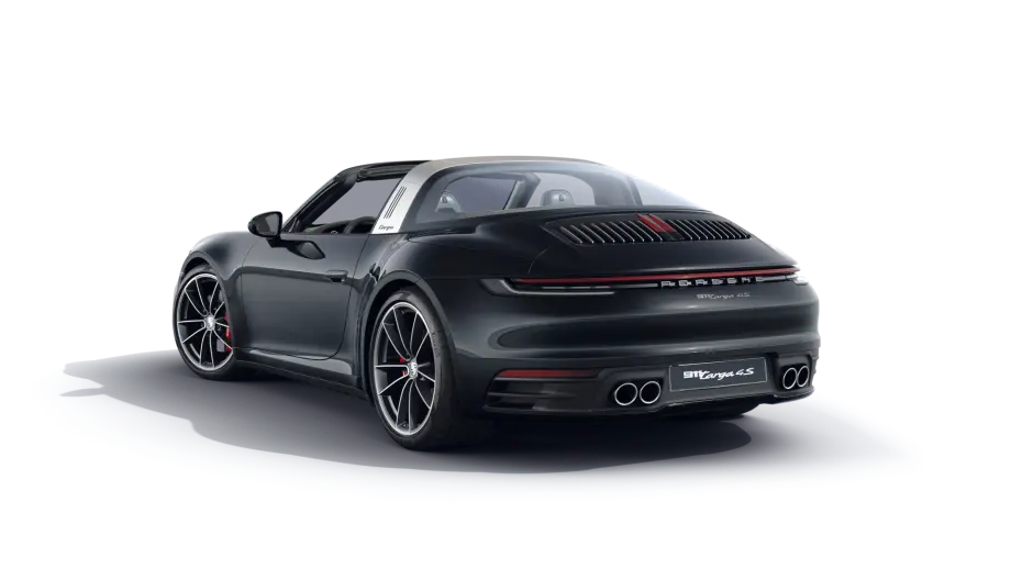 911 Targa 4S 后视图