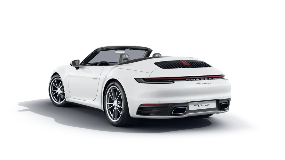 911 Carrera 4 Cabriolet 后视图