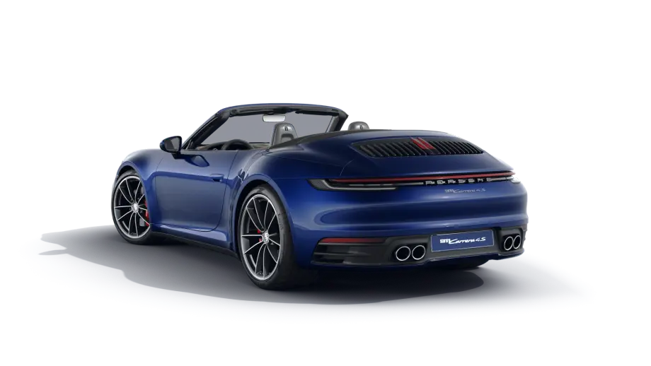 911 Carrera 4S Cabriolet 后视图