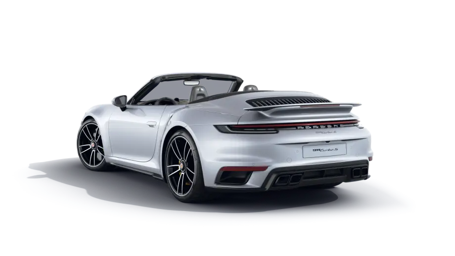 911 Turbo S Cabriolet 后视图