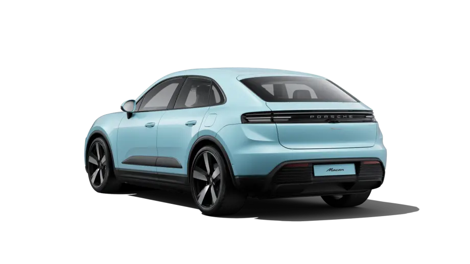 Macan back view