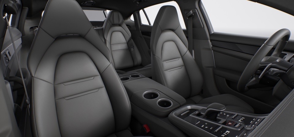 Leather interior in Agate Grey, smooth-finish leather