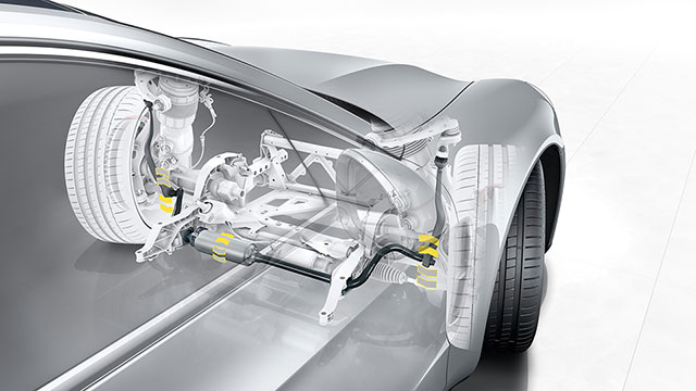 Porsche Dynamic Chassis Control Sport (PDCC Sport) including Porsche Torque Vectoring Plus (PTV Plus)