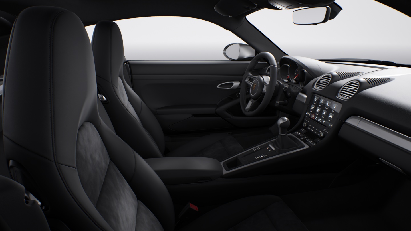 Standard Interior / Race-Tex in Black