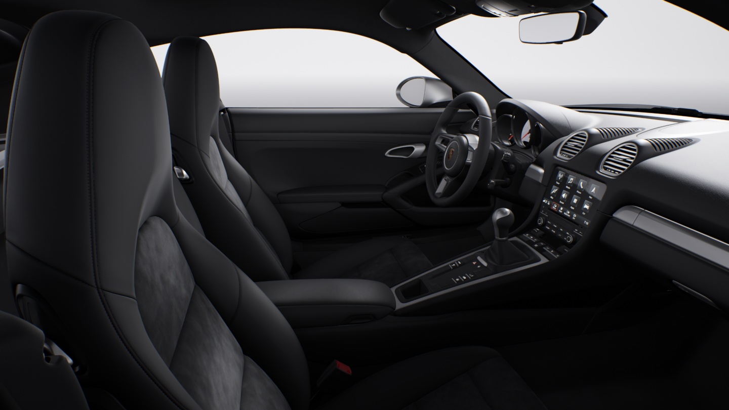 Standard Interior / Race-Tex in Black
