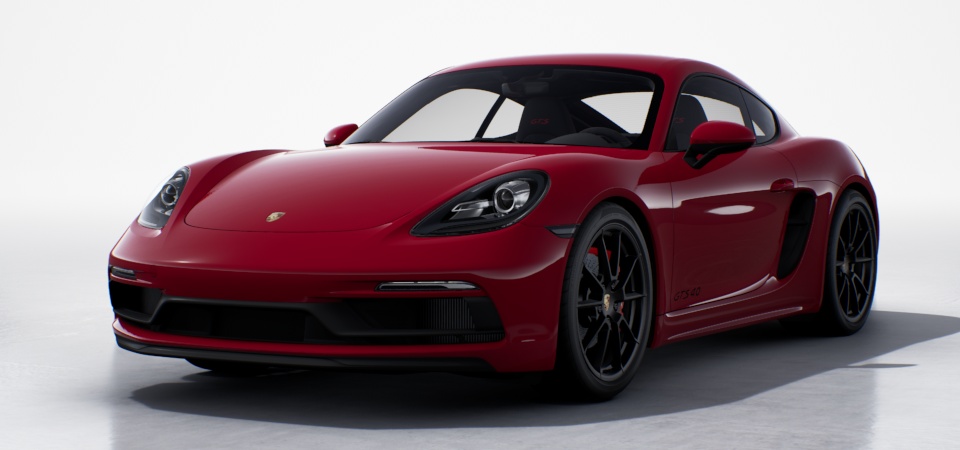 20-inch 718 Sport wheels painted in Satin Black