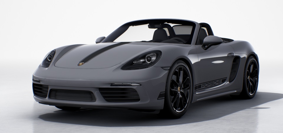 20-inch 718 Spyder wheels in silver colour