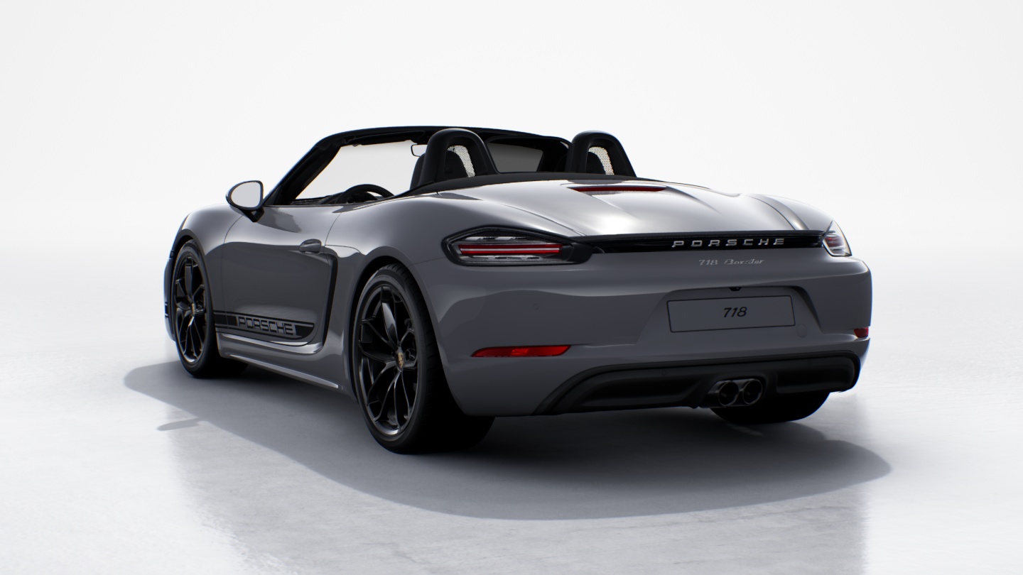 Model designation in Silver colour (high-gloss)