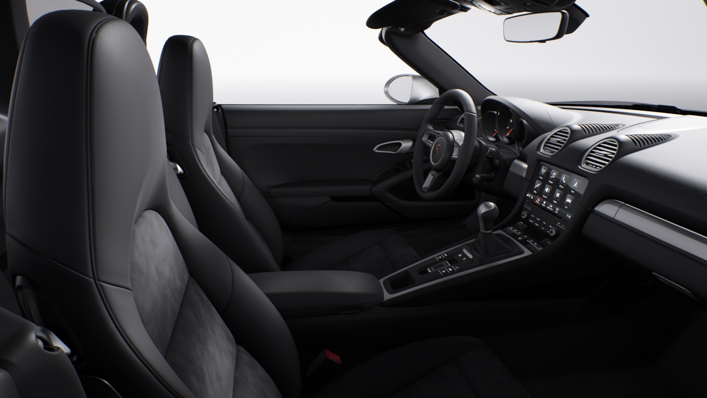 Standard Interior / Race-Tex in Black