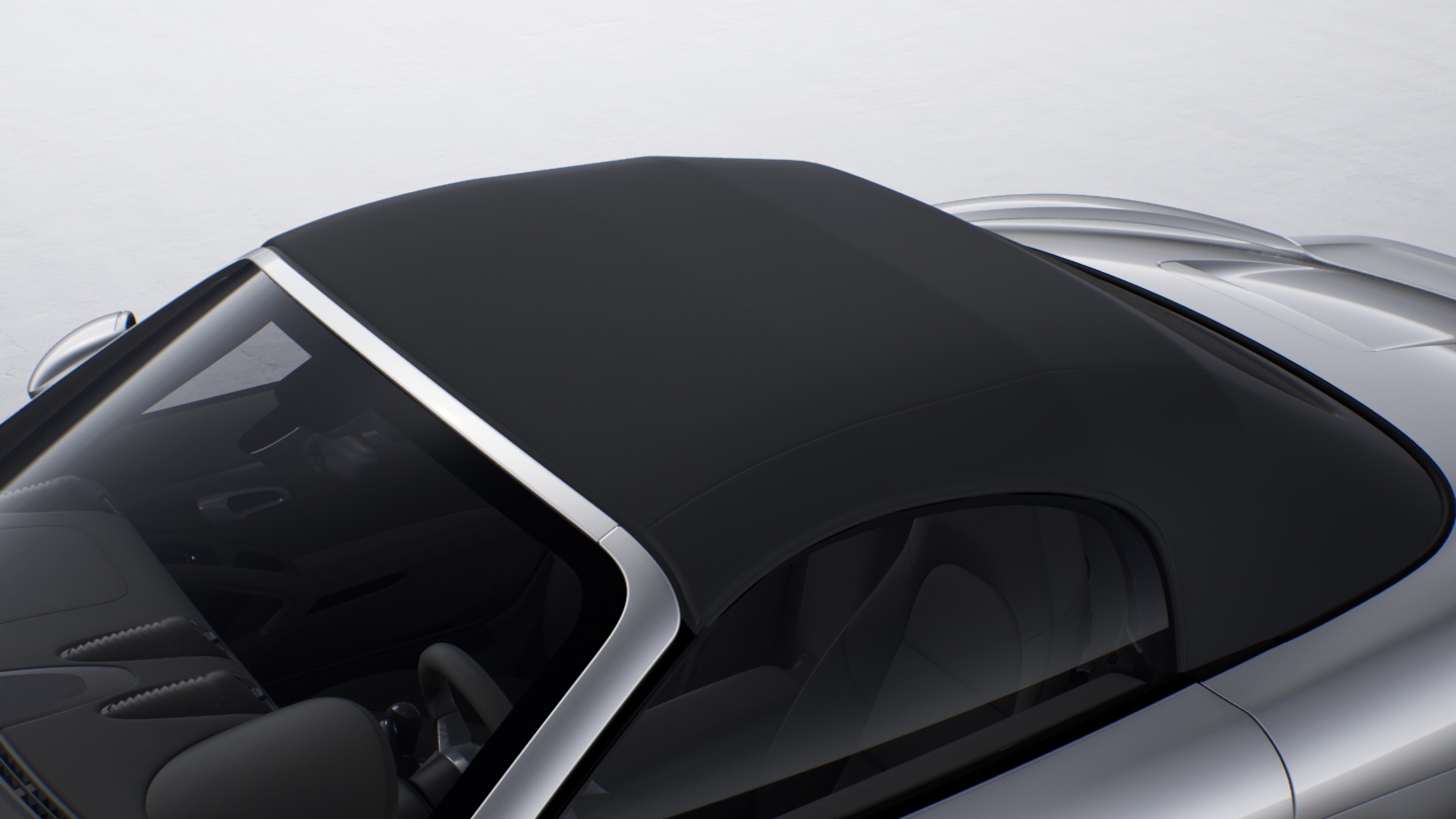 Convertible soft top, Black