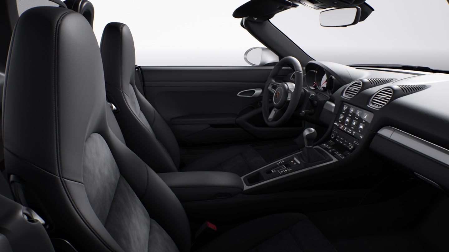 Standard Interior / Race-Tex in Black