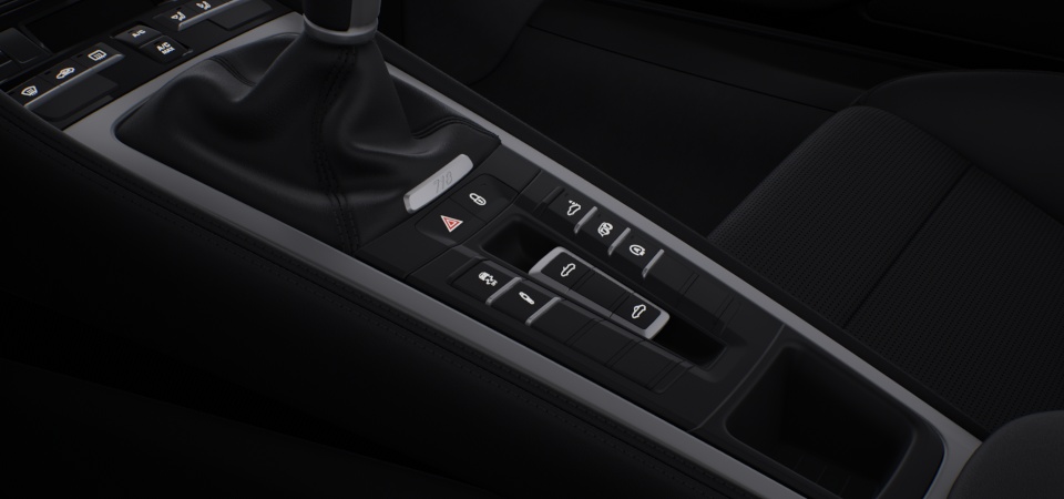 Porsche Active Suspension Management (PASM) sports suspension with ride height lowered by 20 mm