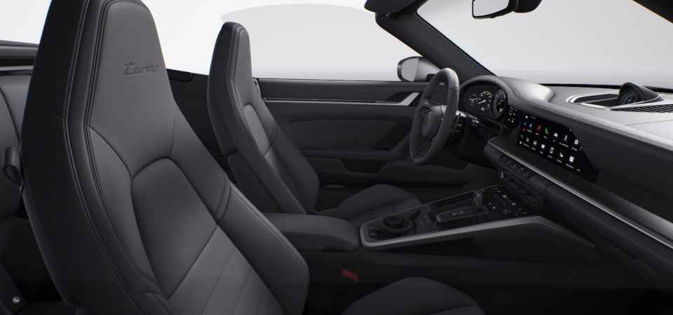 Leather interior, Slate Grey