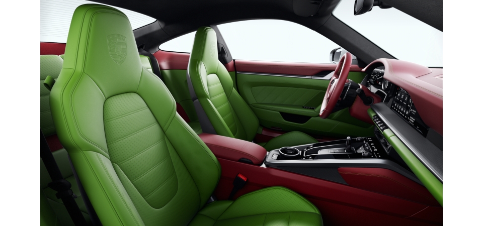 Leather Interior Exclusive Manufaktur (two-tone), Bordeaux Red and Choice of leather colour