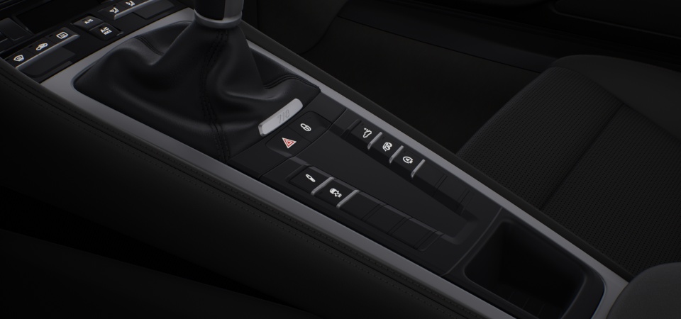 Porsche Active Suspension Management (PASM) sports suspension with ride height lowered by 20 mm