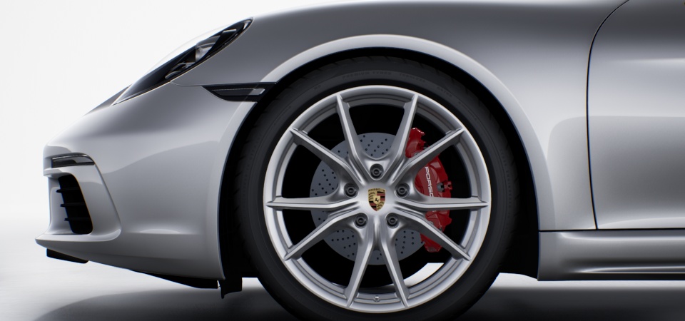Wheels painted in exterior colour