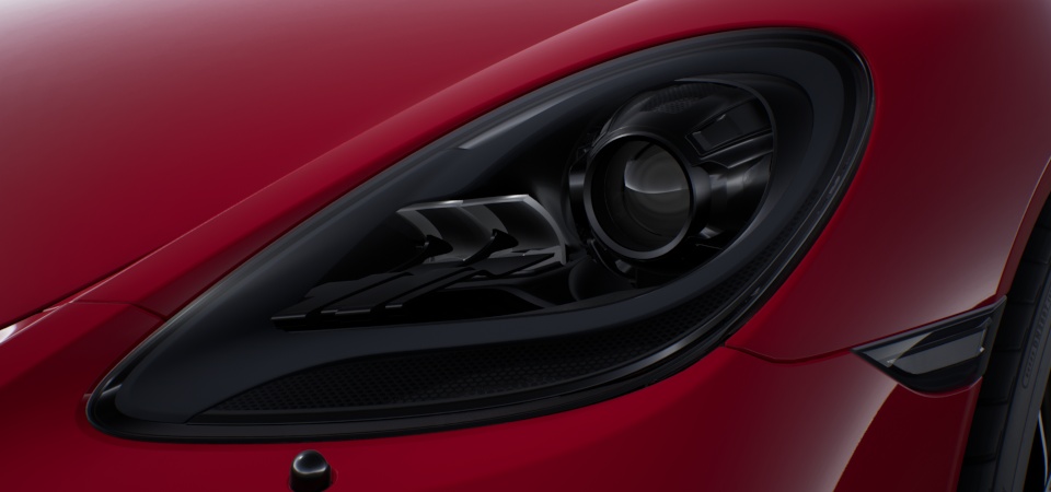 Bi-Xenon™ Headlights in Black with Porsche Dynamic Light System (PDLS)
