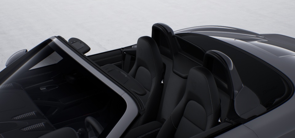 Roll-over bars painted in exterior colour
