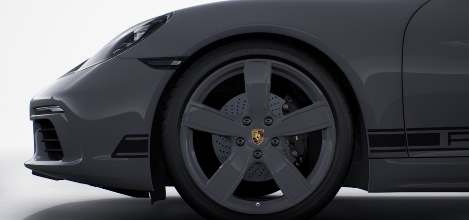 Wheels painted in exterior colour