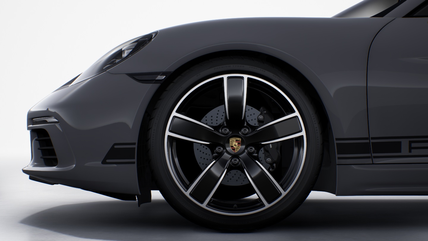 Wheels painted in Black (high-gloss)